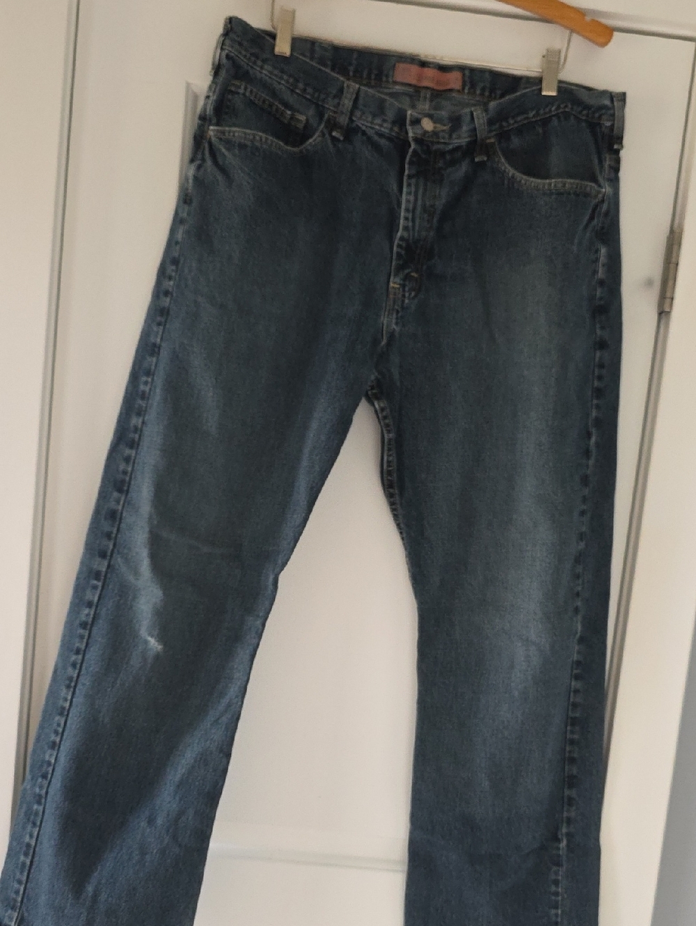 Lee Men's Straight Leg Jeans - Medium Blue Denim